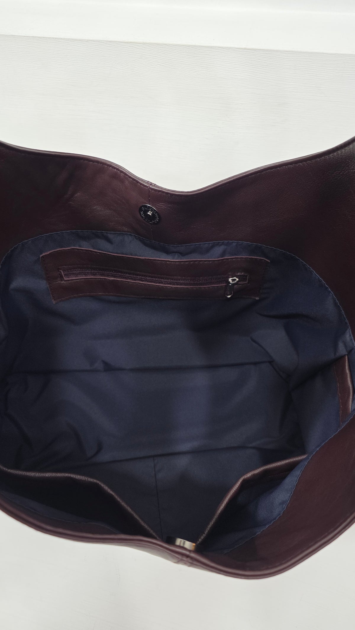 Dark Burgundy Lambskin Mini