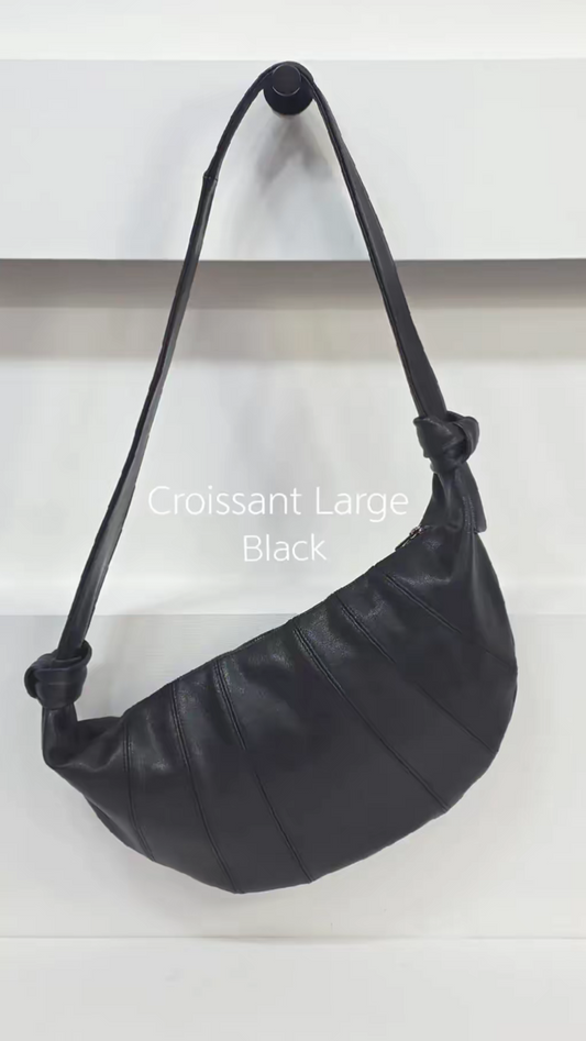 Croissant Large Black