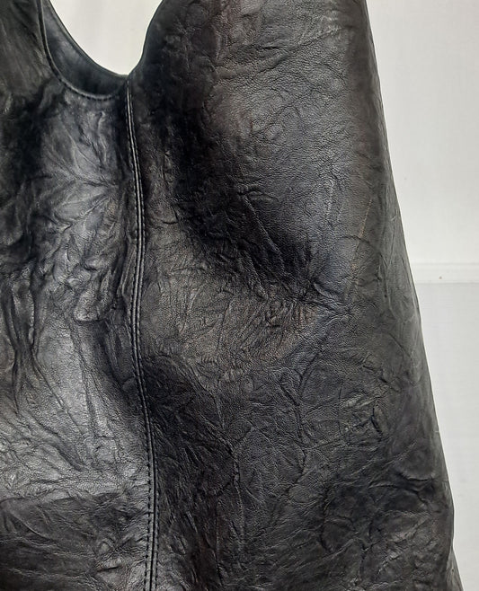 Soft touch sheepskin hobo bags