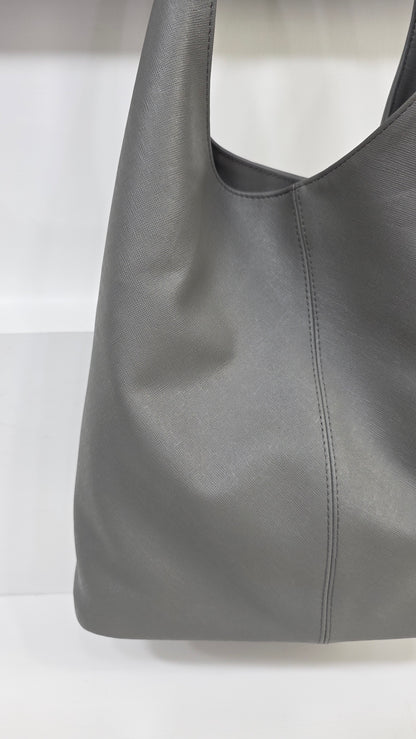 Saffiano Gray Classic
