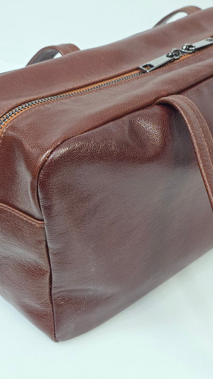 Classic Flat Boston Aged Umber