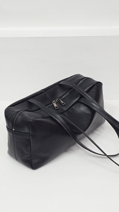 Classic Flat Boston Solid Black