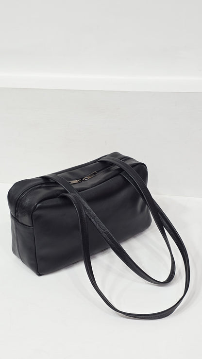 Flat Boston Mini Black