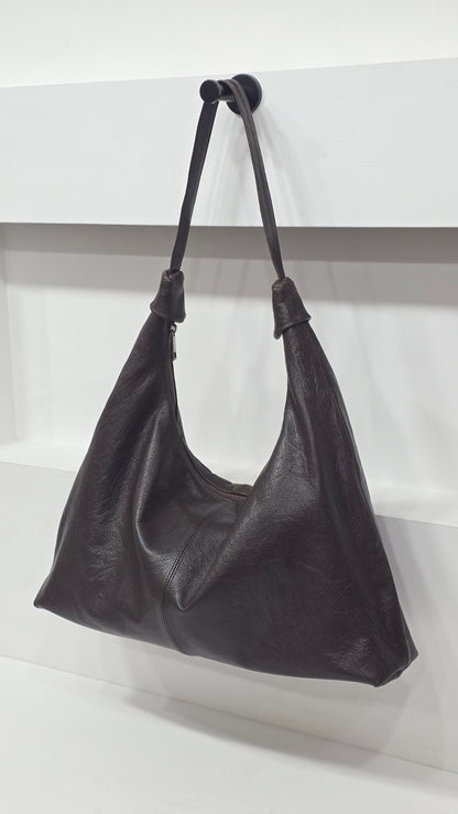 Arc Zip VTG Crystal Dark Brown