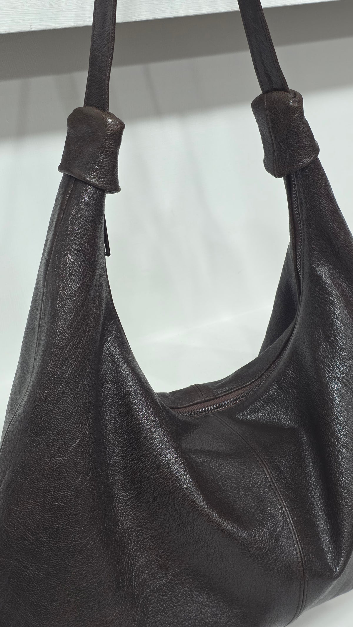 Arc Zip VTG Crystal Dark Brown