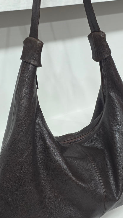 Arc Zip VTG Crystal Dark Brown