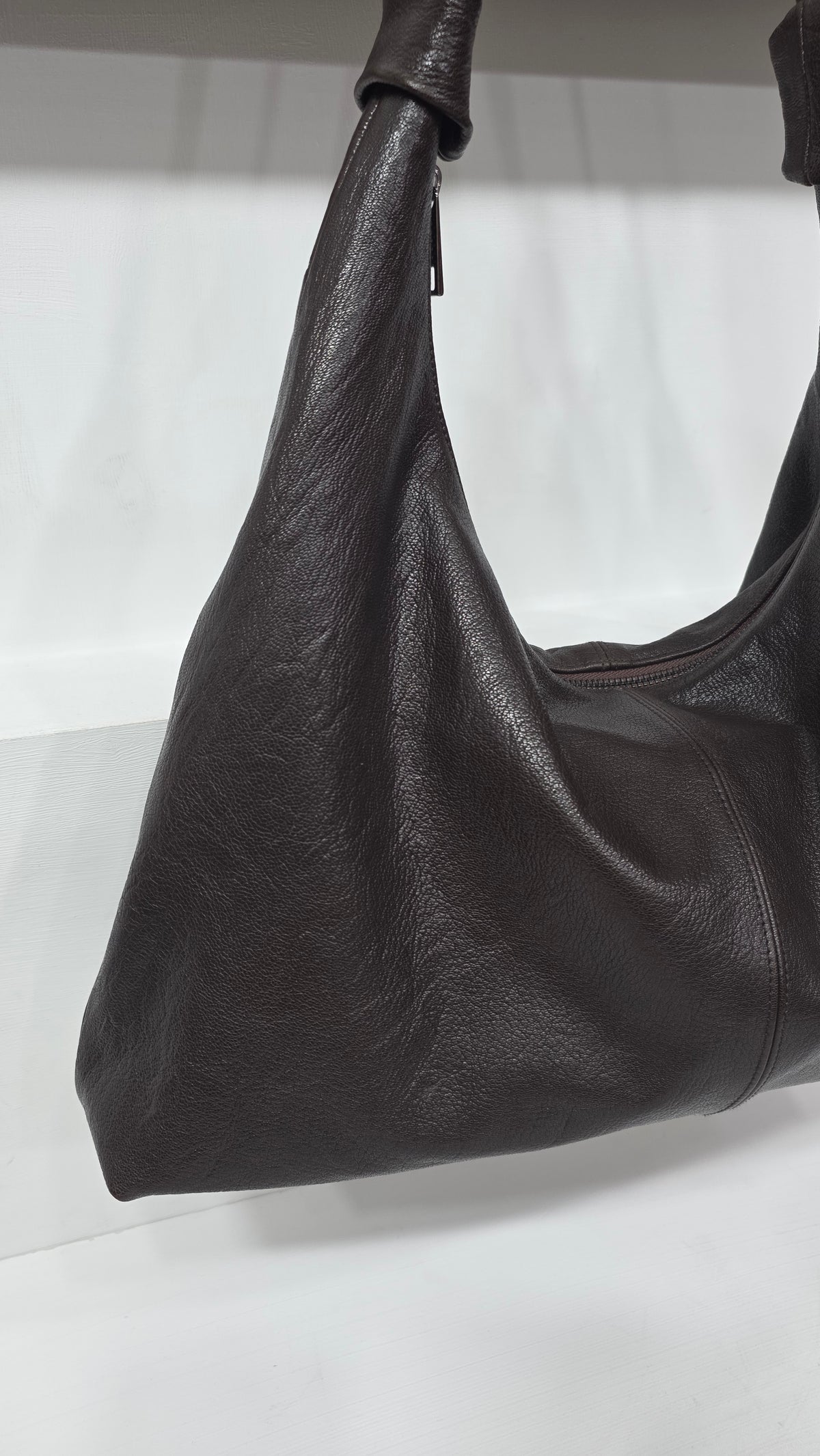 Arc Zip VTG Crystal Dark Brown