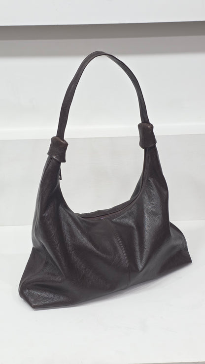 Arc Zip VTG Crystal Dark Brown