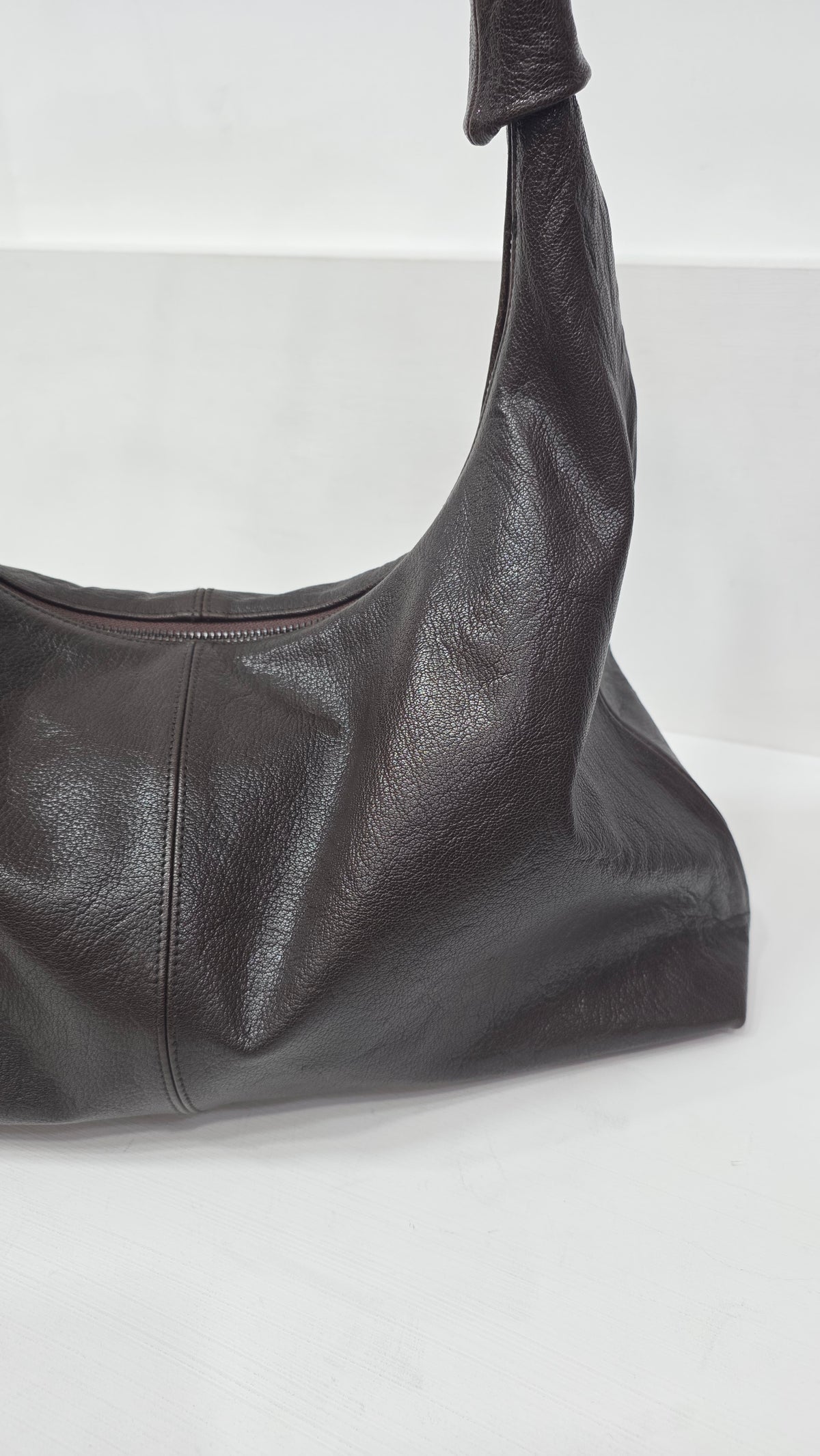 Arc Zip VTG Crystal Dark Brown