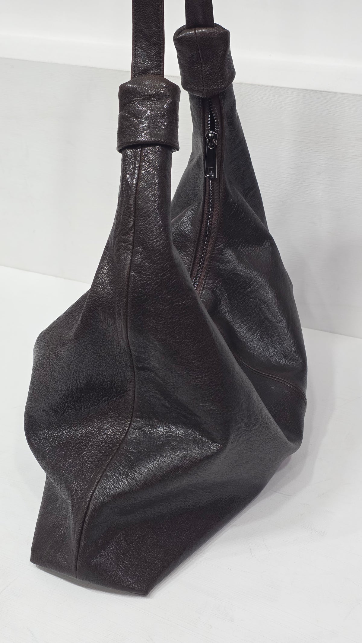 Arc Zip VTG Crystal Dark Brown