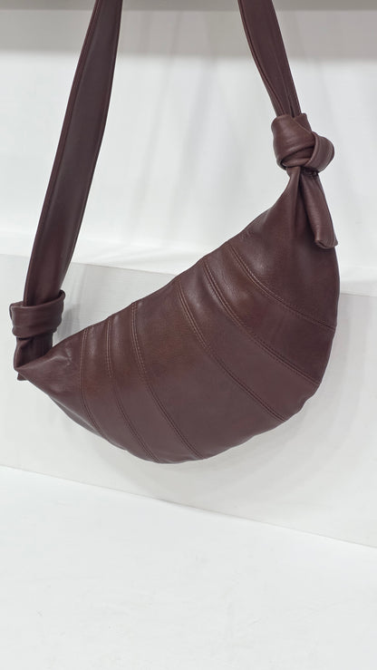 Croissant Medium VTG Middle Brown