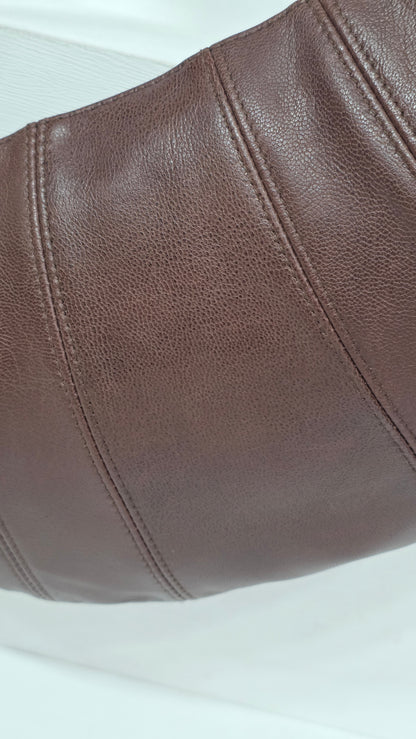 Croissant Medium VTG Middle Brown