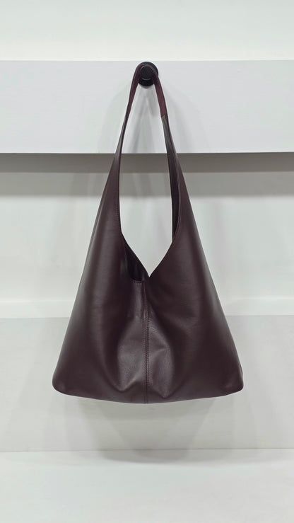 Dark Burgundy Lambskin Mini