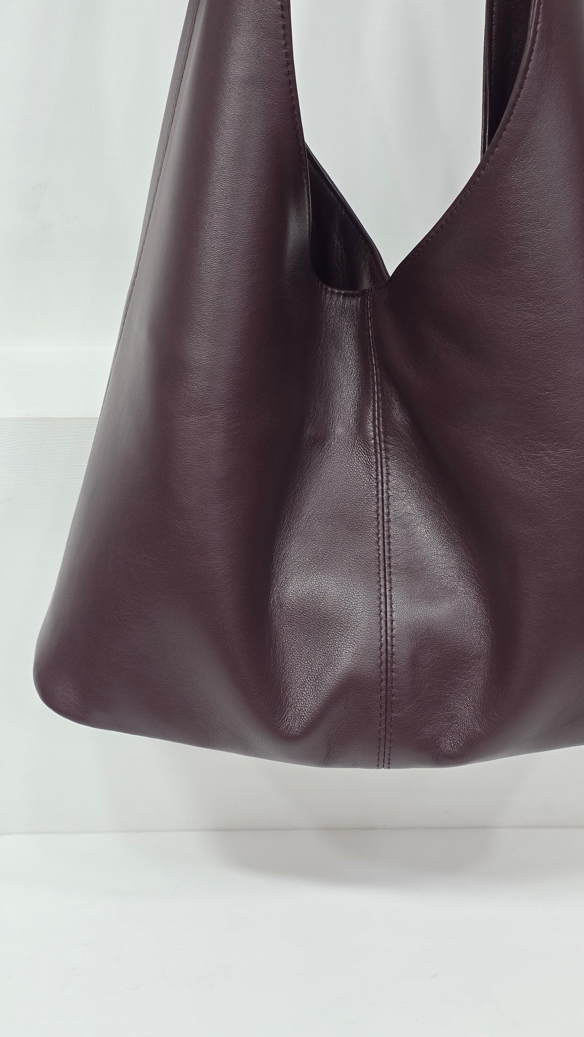 Dark Burgundy Lambskin Mini