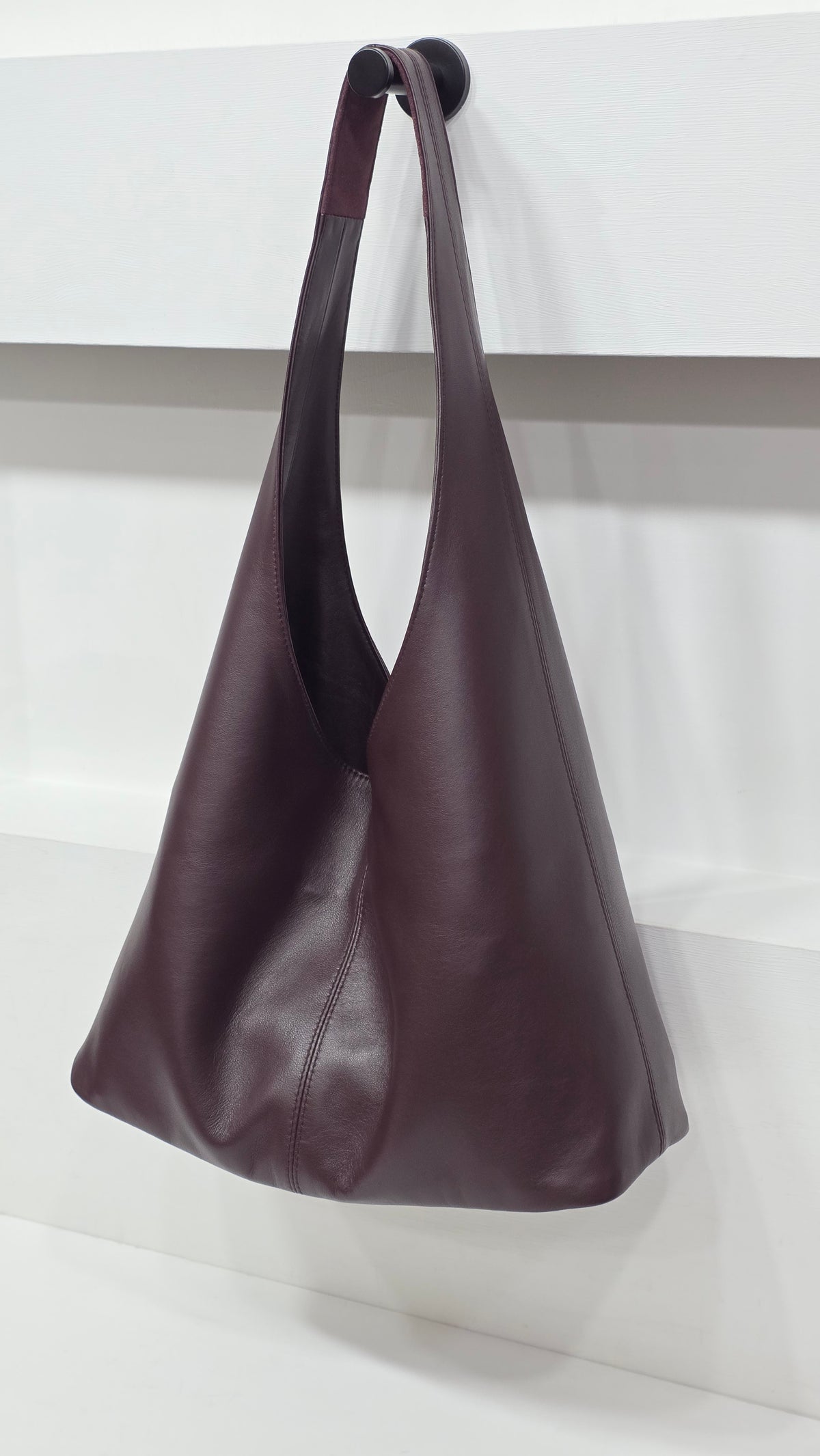 Dark Burgundy Lambskin Mini