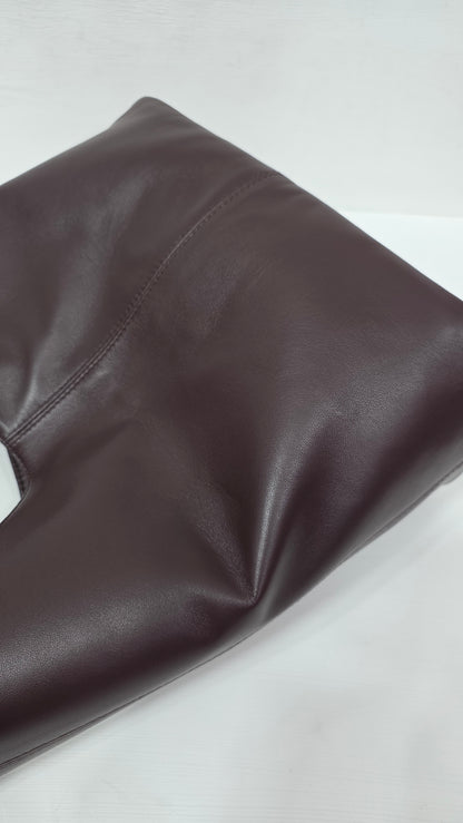 Dark Burgundy Lambskin Mini