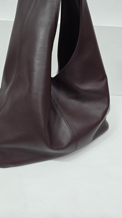 Dark Burgundy Lambskin Mini