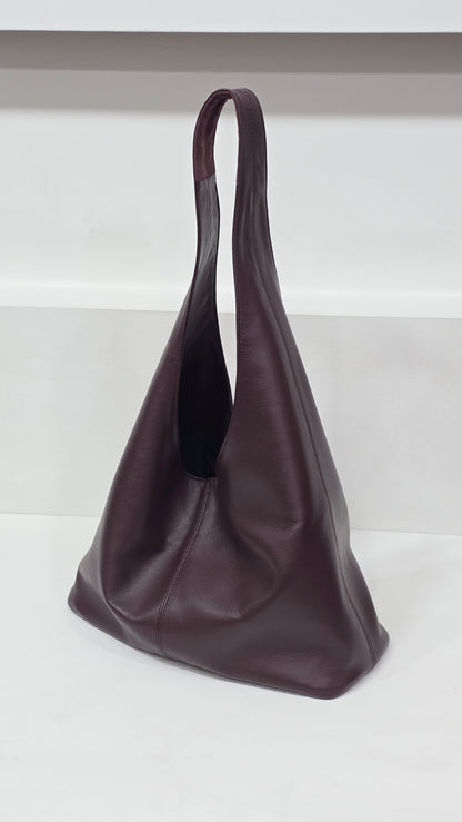 Dark Burgundy Lambskin Mini