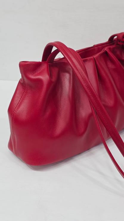 Mandu Bag Deep Berry Red