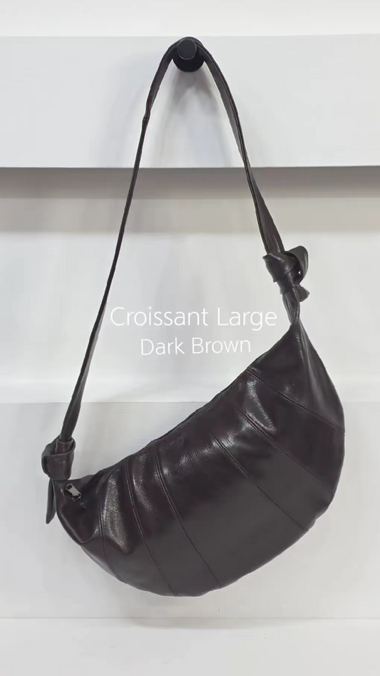 Croissant Large Dark Brown