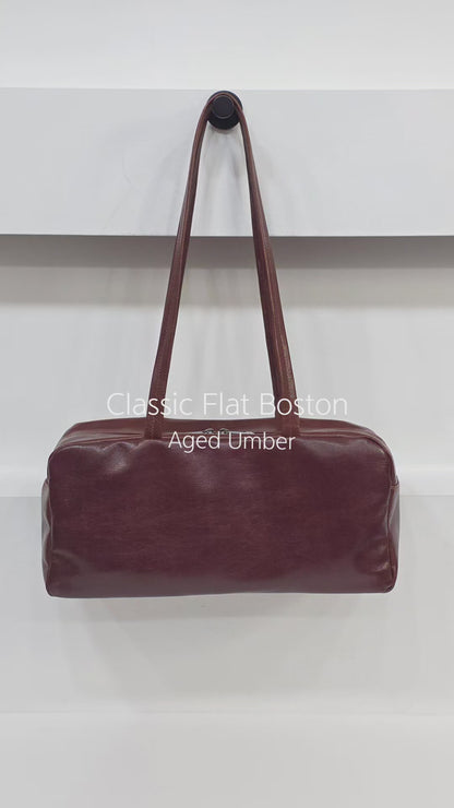 Classic Flat Boston Aged Umber