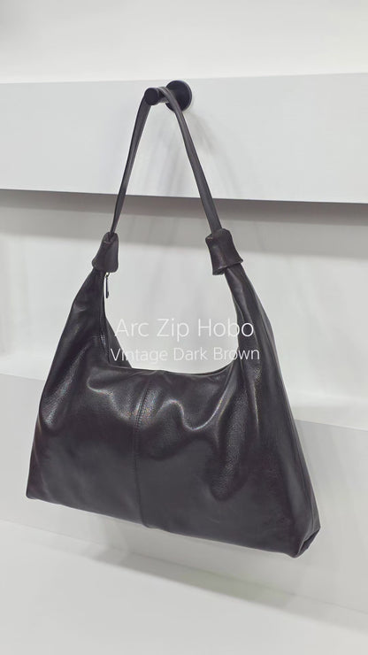 Arc Zip VTG Dark Brown