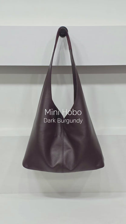 Dark Burgundy Lambskin Mini