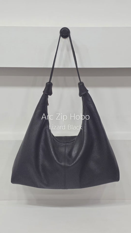 Arc Zip Lizard Black
