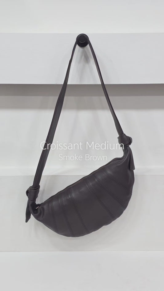 Croissant Medium Smoke Brown