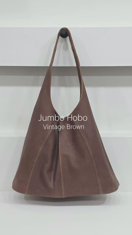 Aged VTG Brown Jumbo