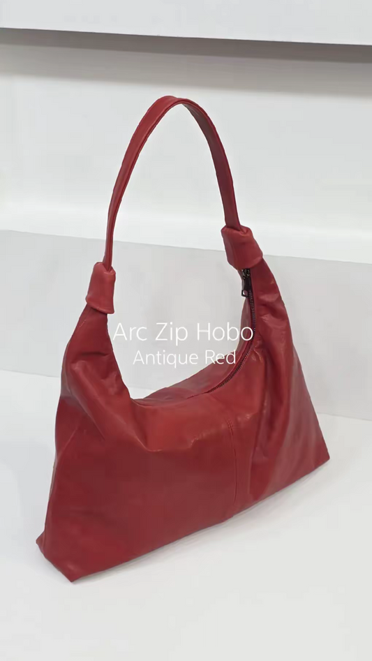 Arc Zip Antique Red